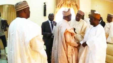 NNDC's Management in a group photograph with officials of Gombe State Government