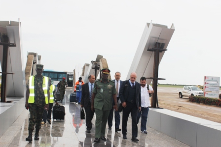 CEO SUR Inv. of Turkey and his team arriving Kaduna International Airport