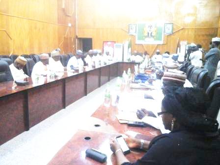 NNDC's delegation in a meeting session with Kebbi State Government officials